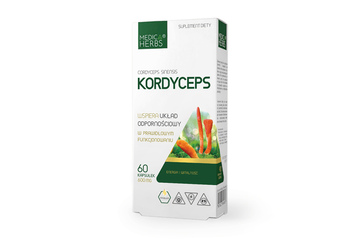 MEDICA HERBS KORDYCEPS (CORDYCEPS SINENSIS) 60 kapsułek