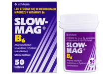 SLOW-MAG B6 50 tabletek