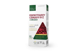 MEDICA HERBS FERMENTOWANY CZERWONY RYŻ + KARCZOCH 80 kapsułek