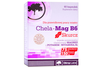 CHELA-MAG B6 SKURCZ 60 kapsułek