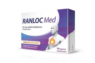 RANLOC MED 20mg 14 tabletek