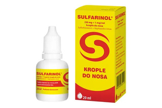 Sulfarinol, krople do nosa, 20 ml