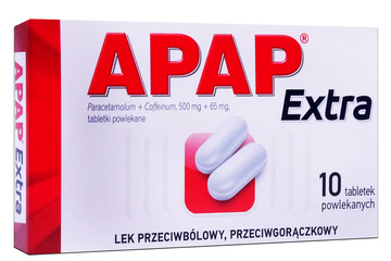 APAP EXTRA 10 tabletek