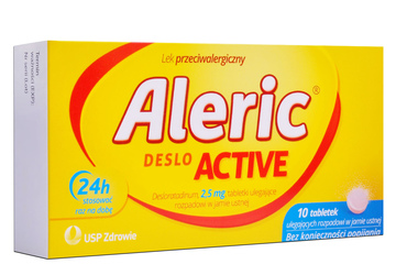 ALERIC DESLO ACTIVE 2,5 mg 10 tabletek