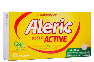 ALERIC DESLO ACTIVE 5 mg 10 tabletek