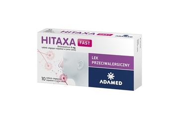 HITAXA FAST 5 mg 10 tabletek