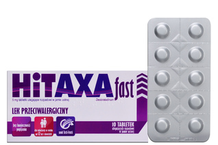 HITAXA FAST 5 mg 10 tabletek