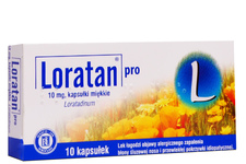 LORATAN PRO 10 kapsułek