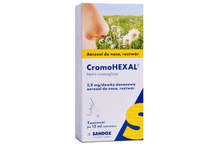CROMOHEXAL 2,8 mg/dawkę 2x15 ml aerozol
