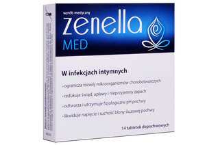 ZENELLA MED 14 tabletek dopochwowych