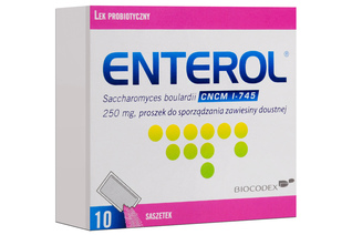 ENTEROL 250 mg 10 saszetek