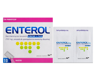 ENTEROL 250 mg 10 saszetek