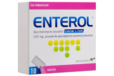 ENTEROL 250 mg 10 saszetek