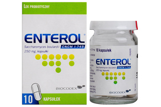 ENTEROL 250 mg 10 kapsułek