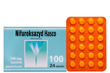 NIFUROKSAZYD 100 mg 24 tabletki