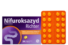 NIFUROKSAZYD 100 mg 24 tabletek