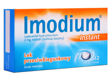 IMODIUM INSTANT 12 tabletek