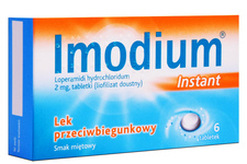 IMODIUM INSTANT 6 tabletek