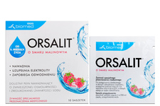 ORSALIT SMAK MALINOWY 10 saszetek