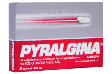 PYRALGINA 6 tabletek