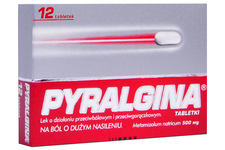 PYRALGINA 12 tabletek