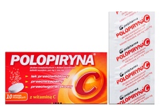 POLOPIRYNA C 10 tabletek musujących