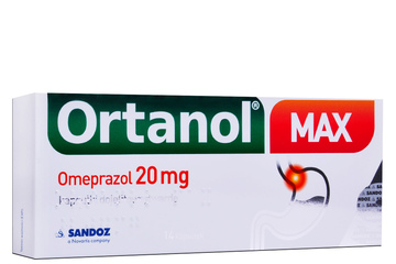 ORTANOL MAX 20 mg 14 kapsułek