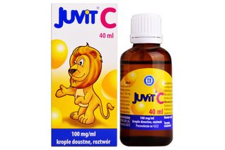 JUVIT C 100 mg/1 ml 40 ml krople