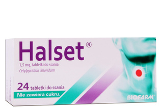 HALSET 1,5 mg 24 tabletki do ssania