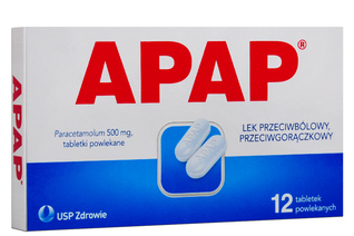 APAP 500 mg 12 tabletek