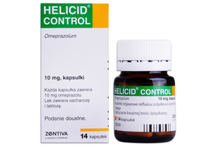 HELICID CONTROL 10 mg 14 kapsułek