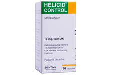 HELICID CONTROL 10 mg 14 kapsułek