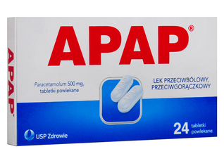 APAP 500 mg 24 tabletki