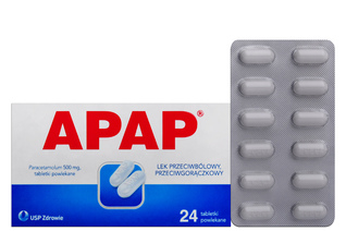 APAP 500 mg 24 tabletki