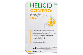 HELICID CONTROL 10 mg 28 kapsułek