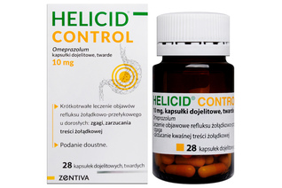 HELICID CONTROL 10 mg 28 kapsułek