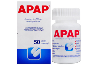 APAP 500 mg 50 tabletek