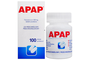 APAP 500 mg 100 tabletek