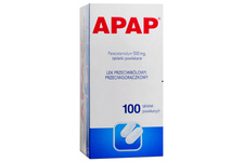 APAP 500 mg 100 tabletek