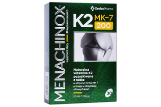 MENACHINOX K2 MK-7 200 mcg 30 kapsułek