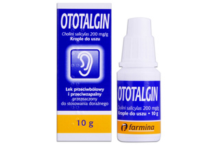 OTOTALGIN 10 g krople