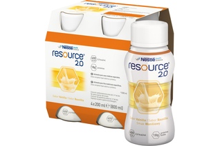 RESOURCE 2.0 SMAK WANILIOWY 4x 200 ml