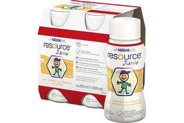 RESOURCE JUNIOR SMAK WANILIOWY 4x 200 ml płyn