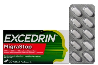 EXCEDRIN MIGRASTOP 20 tabletek