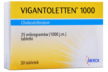 VIGANTOLETTEN 1000 j.m 30 tabletek