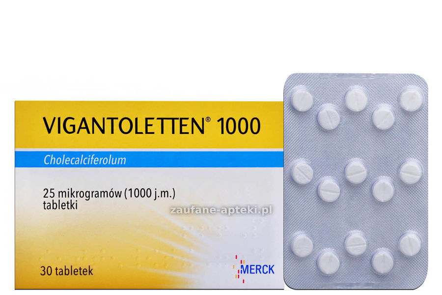 Vigantoletten 1000 J M 30 Tabletek Zaufane Apteki Pl