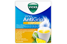 VICKS ANTIGRIP COMPLEX SMAK CYTRYNOWY 10 saszetek